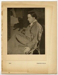 Fotografía original de Alvin Langdon Coburn Edmund Dulac More Men of Mark 1922 - Imagen 1 de 1