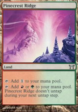 MtG x1 Foil Pinecrest Ridge Champions of Kamigawa - Magic the Gathering Card