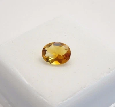 1.30ct+ Citrine Oval - 9x7mm - Brazilian Citrine Oval Loose Gemstone - Image 1 of 4