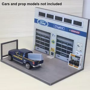 Diorama 1:64 Car Parking Lot Model City Street Building Scene Display Model - Picture 1 of 59
