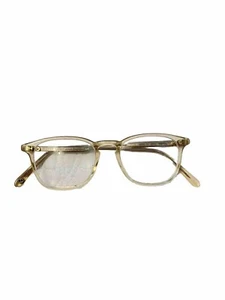 Garrett Leight Boon Eyeglass Frames Clear Orange   48-20 - Picture 1 of 1