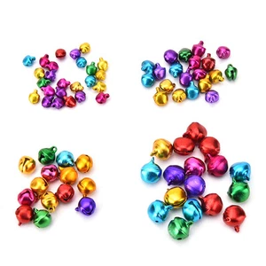 100X/Set Small Jingle Bells Colorful Loose Beads Decoration Pendant DIY Craf'NP - Picture 1 of 15