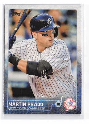 Martin Prado #302a 2015 Topps New York Yankees - Image 1 of 2
