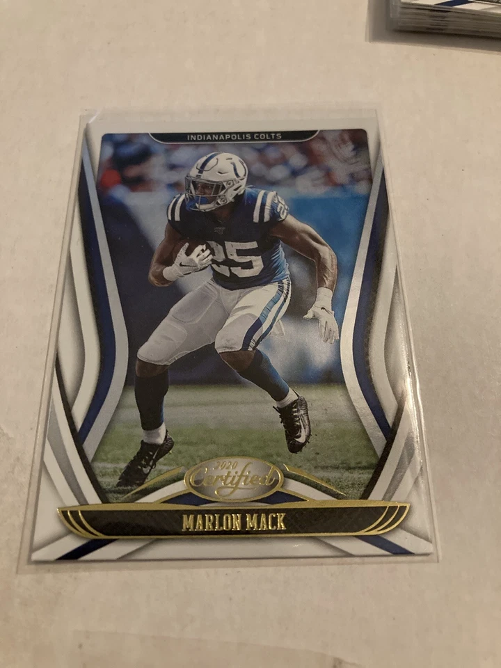 2020 Certified Marlon Mack #29 Colts - Image 1 of 1