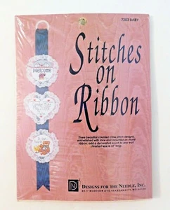 Kit de punto de cruz de cinta de puntadas de bebé 1991 diseños para la aguja 7203 sellado - Imagen 1 de 3