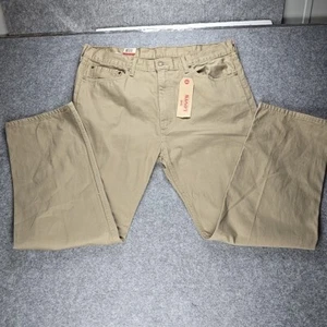 NWTLevis 505 Jeans Men’s Size 40x30 Regular Fit Straight Leg Khaki Denim Cotton  - Picture 1 of 8