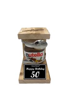 Eiserne Reserve ® Löffel - Nutella Geschenk 50 Geburtstag - Geburtstagsgeschenk - Bild 1 von 5