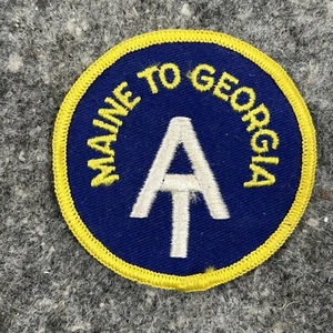 APPALACHIAN TRAIL Maine to Georgia Boy Scout PATCH BSA Camp Hike Uniform Badge - Picture 1 of 5