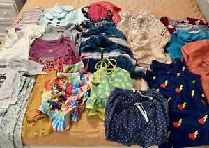 Baby Girl 18-24 month   Twins  Clothes Lot ~36 piece  Levis~Calvin~ H&M