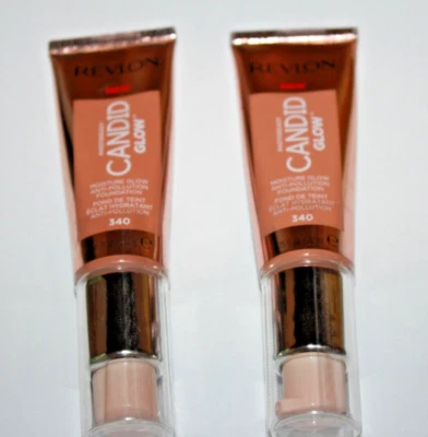 Revlon PhotoReady Candid Glow Moisture Glow Foundation #340 Lot Of 2 Sealed - Image 1 of 2
