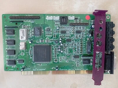 Creative Sound Blaster  SB 16 PnP CT2940 ISA Soundkarte ( without ASP/CSP chip) - Bild 1 von 4