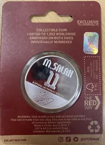 Mo Salah Limited Edition Official Liverpool FC Coin Sold Out. Brand New. Sale! - Picture 1 of 7