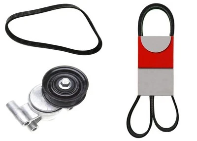 Tensor de correa de motor y correas de motor para Mazda 5 2,3 L 2006 2007 2008 2009 Foto 1 de 4