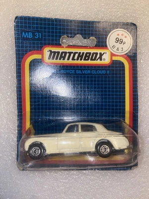 Vintage Matchbox MB-31 Rolls-Royce Silver Cloud II Sealed In Original Box - Image 1 of 2