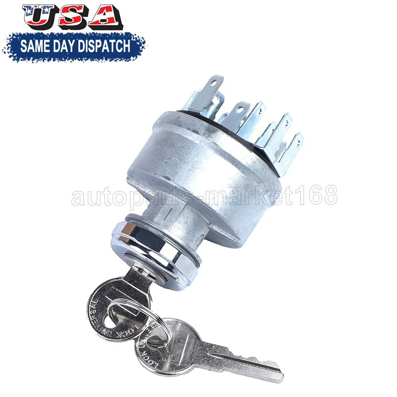 For Jeep CJ5 Wagoneer Commando CJ6 CJ3 1000A 1000B 1000C 1000D Ignition Switch - Image 1 of 4