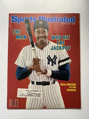 Бейсбольный мяч DAVE WINFIELD Sports Illustrated New York Yankees Зал славы Мировой серии MLB - Изображение 1 из 2