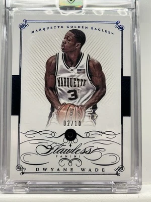 National Treasures Flawless 2015 - Dwayne Wade; Sapphire #49 02/10 Foto 1 de 3