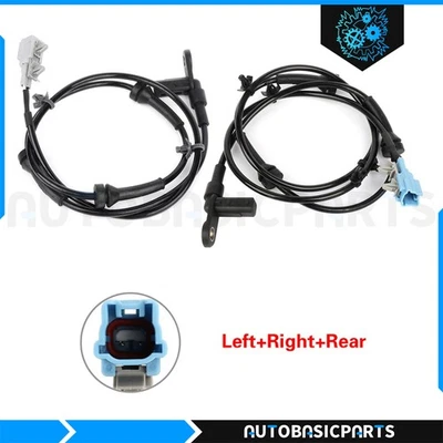 Sensor de velocidad de rueda ABS trasero izquierdo y derecho para Nissan Quest 2004-2009 2 piezas Foto 1 de 4