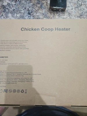 Chicken Coop Heater 200 Watts Radiant Heat Energy Efficient Design - Image 1 of 2