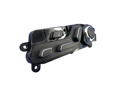 2021-2024 GENESIS G80 ASIENTO DELANTERO IZQUIERDO AJUSTE CONTROL PANEL NEGRO OEM Foto 1 de 4