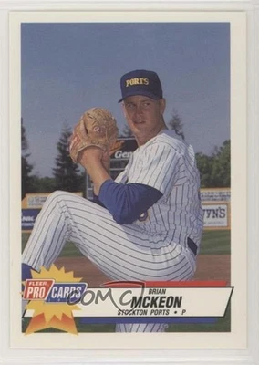 1993 Fleer ProCards Minor League Brian McKeon #743 - Image 1 of 2