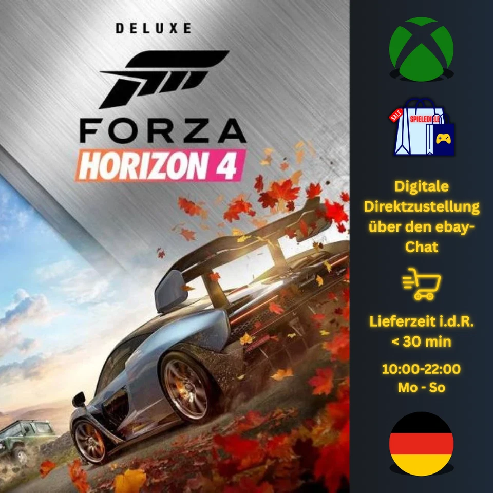 Forza Horizon 4 Deluxe Edition [Code Xbox] - Bild 1 von 4