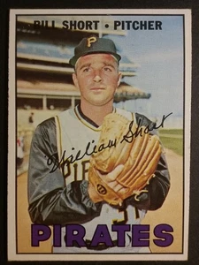 1967 TOPPS BASEBALL #577 BILL SHORT PIRATES HIGH NUMBER EX-NM - Picture 1 of 3