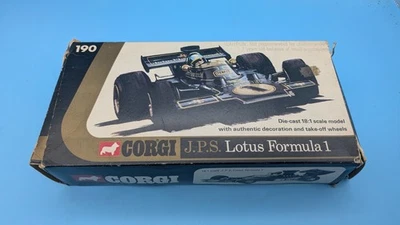 Vintage Boxed Corgi 190 Lotus Formula 1 John Player Box A/F - Image 1 of 4