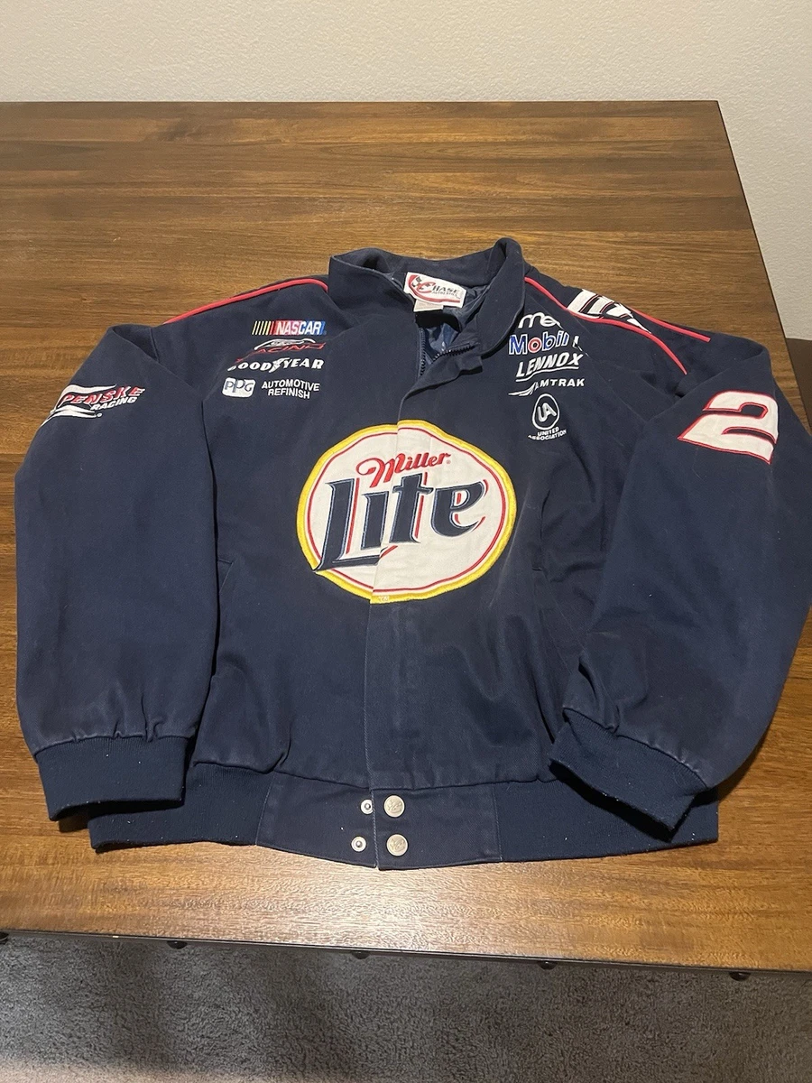 90s CHASE レーシングジャケット　Miller Lite ネイビー XL 90s CHASE レーシングジャケット Miller Lite ネイビー XL