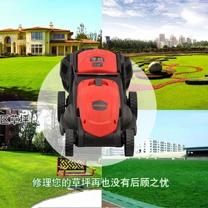 1200W Electric Mower 30L Cordless Rechargeable Lawn Mower Weed Grass Cleaning - Picture 1 of 11