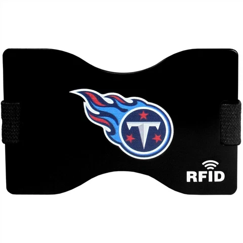 Tennessee Titans Wallet RFID Blocking Slim Pocket Money Clip NFL Football Sports Cover