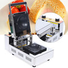 110V Electric Sandwich Maker Commercial Waffle Panini Non-stick Press Machine