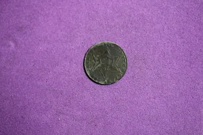 ESTATE FIND 1858 Three Cent!! #K12254 - Image 1 of 2