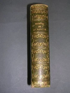 Papauté Henrion histoire de la papauté avec tavbe chronologique reliure 1832 - Picture 1 of 1