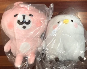 Nuevo con etiquetas Juego de Peluche Peluche Kanahei's Small Animals 14" Yurutto Diversión Pollito Conejo - Imagen 1 de 5