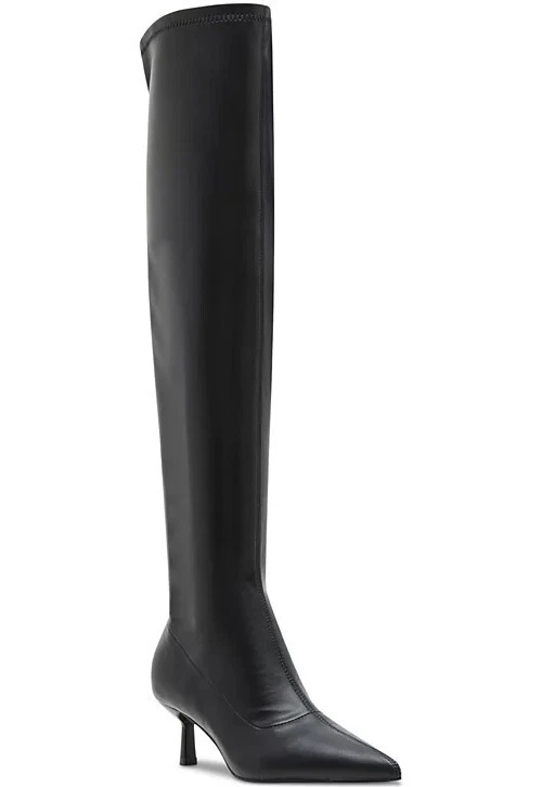 Steve Madden Girl Deserai Wide Calf Over-the-Knee Kitten Heel Boots 6.5 NEW NIB - Image 1 of 1