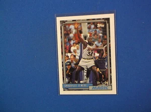 1992-93 NBA Topps  # 362  SHAQUILLE O'NEAL ROOKIE CARD RC NMT++ - Picture 1 of 2