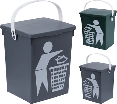 Bio Mülleimer Biomülleimer Komposteimer Abfalleimer Bioabfalleimer 5 - 12 Liter - Bild 1 von 3