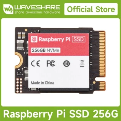 Official Raspberry Pi SSD 256GB High-speed Solid State Drives Complies with PCle - Image 1 of 4