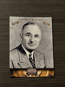 2012 Panini Americana Heroes & Legends Bronze Proof /100 Harry S Truman #33 - Picture 1 of 2