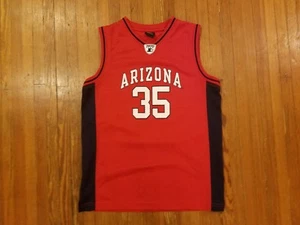 Arizona Wildcats #35 Starter Red Basketball Jersey Boy's Size 16/18 - Picture 1 of 3