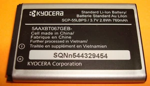Batterie de téléphone portable Kyocera SCP-55LBPS 5 AAXBT067GEA - Photo 1 sur 2