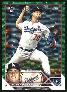 2023 Topps Update Green Foilboard #US188 Bobby Miller /499