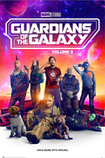 Guardians Of The Galaxy Volume 3 - Movie Poster (The Gang) (Size: 24" x 36")