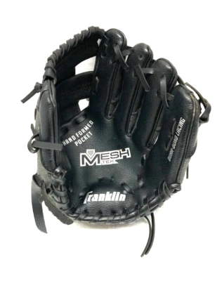 FRANKLIN MINI T-BALL MITT BLACK - Image 1 of 4
