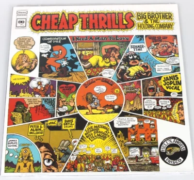 JANIS JOPLIN & BIG BROTHER & THE HOLDING COMPANY  Cheap Thrills  Ltd. Vinyl LP - Bild 1 von 2