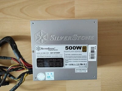 SilverStone Nightjar Series 500W ATX 2.3 Netzteil passiv - Bild 1 von 3