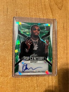 2023 Leaf Pop Century - Offset - Green Crystal Auto #d 1/5