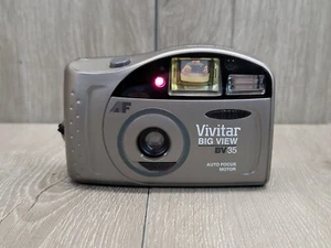 35 mm Film Camera VIVITAR BIG VIEW BV35 AUTO FOCUS / MOTOR / AUTO FLASH / DX - Picture 1 of 9