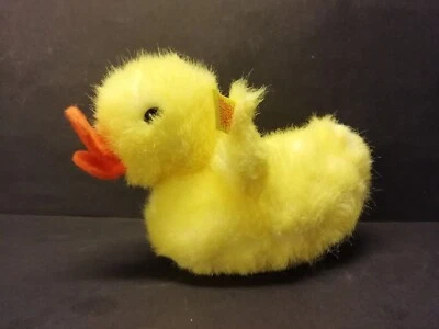 Steiff Ente Piccy Knopf+Fahne Kuscheltier Sammlung Tiere ca. 13cm 3242/11 Küken - Bild 1 von 4
